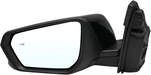 Gloss Black Driver Side Mirror Assembly Compatible with Equinox/Terrain 2018-2024 w/Power Glass & Turn Signal & Heated and BSM 84225386 84225387 (8 Pins Left) in Kuwait