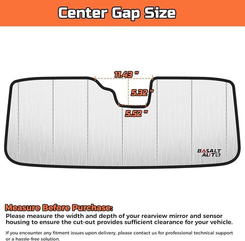 2021-2025 Bronco Windshield Sun Shade Compatible for 2021-2025 Ford Bronco (Does Not Fit Bronco Sport) Reflective Foldable Front Sun Visor Sunshade Protector with Storage Bag Keep Interior Cool in Saudi Arabia