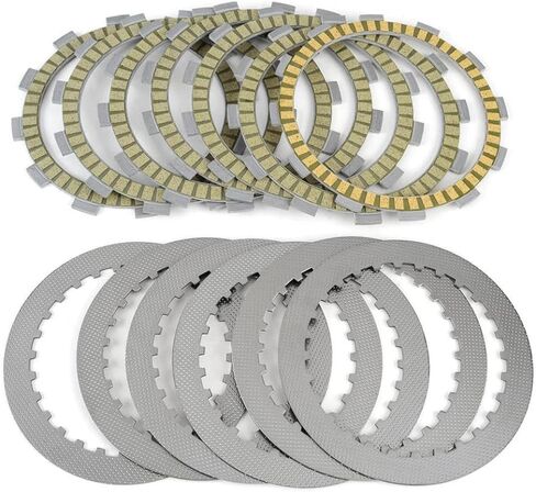 Friction Clutch Plate Compatible with VS400 VS600 VS700 VS750 VS800 VL400 VL800 VX800 VZ400 VZ800 Intruder Boulevard SV400 SV650 Motorcycle Models in Kuwait