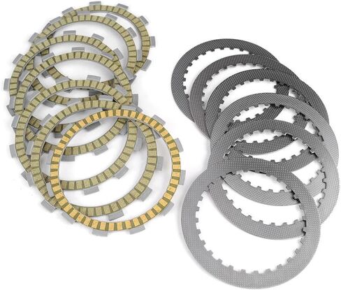 Friction Clutch Plate Compatible with VS400 VS600 VS700 VS750 VS800 VL400 VL800 VX800 VZ400 VZ800 Intruder Boulevard SV400 SV650 Motorcycle Models in Kuwait