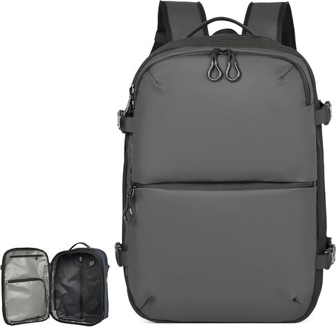 Vacuum Seal Travel Backpack，70L Expandable Carry On Backpack TSA Lock with Vacuum System, Large Capacity for Check-in, Men Women Airline Business Overnight (L-Blue) in Saudi Arabia