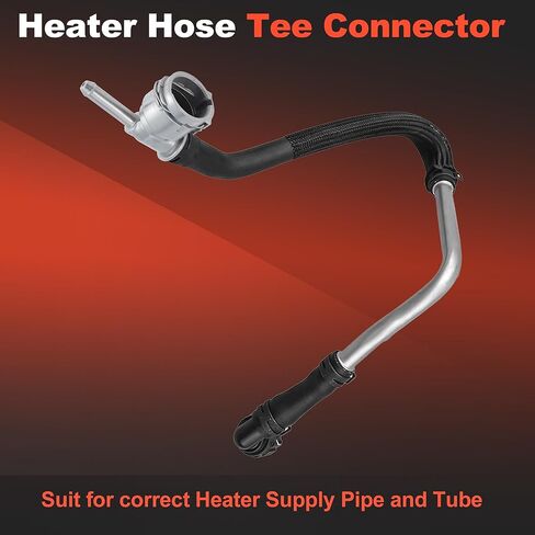 68280784AB Heater Hose Joint Connctor for Jeep Wrangler JL 2018-2024 2.0L L4 HVAC Heater Hose Tee Connector t Fitting Aluminum Alloy Heater Supply Pipe Tube Joint-Heat Water Pipe in Kuwait