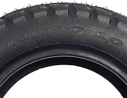 MMG Tire Set, Front Tire 120/90-10 Rear Tire 130/90-10 On Road TGB Motard Motorcycle Scooter (P126) in Kuwait