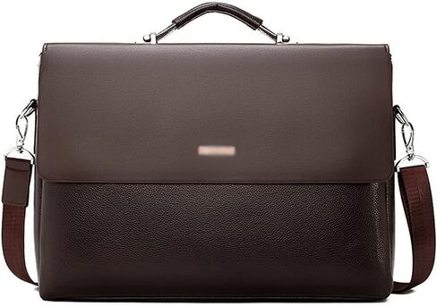 Briefcase Leather Laptop Handbag Travel Handbag Designer Soft Leather Bag in Saudi Arabia