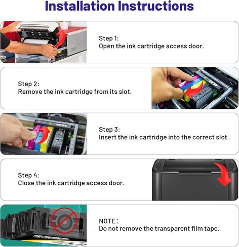 Remanufactured 232XL Ink Cartridges Replacement for 232XL 232 XL Ink Cartridges Combo Pack Work for Expression Home XP-4200 XP-4205 Workforce WF-2930 WF-2950 Ink (2 Black) in Kuwait