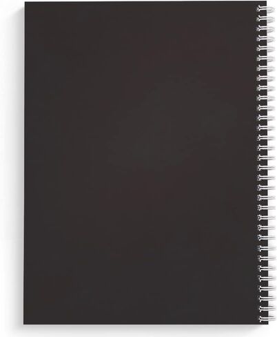 Gotcha Covered Notebooks Softcover Bad Words 8.5" x 11" Funny Spiral Notebook/Journal, 120 College Ruled Pages, Durable Gloss Laminated Cover, White Wire-o Spiral. Made in the USA in Kuwait