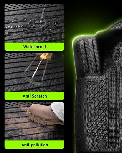 Floor Mats & Cargo Liner for Kia Sportage 2017-2022 (Gas ONLY) for Hyundai Tucson 2019-2021,All Weather Carpet Cargo Liner Door Sill Protectors 9 Pcs in Kuwait