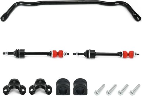 Suitable for Front Suspension Stabilizer Bar & K80894 Front Sway Bar Link Kit with Bushing Kit Compatible with 2009-2022 Dodge Ram 1500 (Including Classic) 4WD - OEM Part # 55398938AB in Kuwait