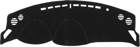 Dashboard Cover Compatible for Toyota 86 13-19, Non-Slip Polyester Black Red Dash Cover Mat Dash Board Protector Cover in Kuwait
