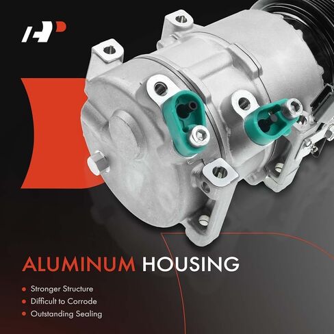 A-Premium AC Compressor with Clutch Compatible with Kia Rondo 2007-2009 2.7L in Kuwait