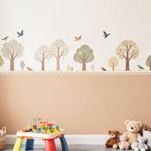 30 Pack Scalloped Wood Trim, Decorative Scallop Edge Molding Trim, Floral Cutout Pattern Design, DIY Wooden Molding for Dollhouse,Nursery, Hone Wall and Frame Decor,15.75x2.17 inch in Saudi Arabia