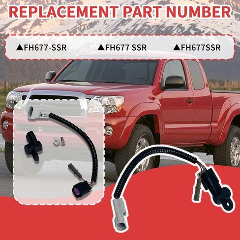 FH677-SSR AC Compressor Sensor Compatible with 2005-2015 Toyota Tacoma 2.7L 4.0L Replace# FH677 SSR in Kuwait