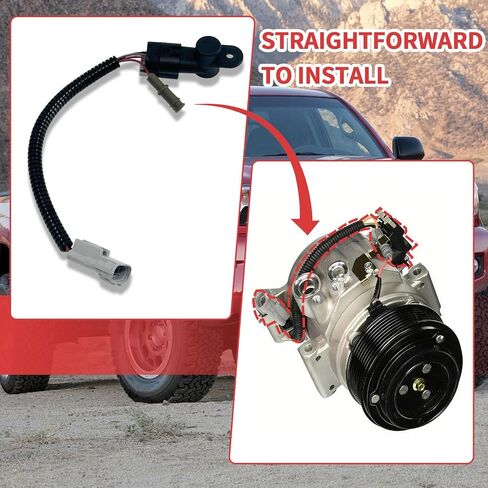 FH677-SSR AC Compressor Sensor Compatible with 2005-2015 Toyota Tacoma 2.7L 4.0L Replace# FH677 SSR in Kuwait