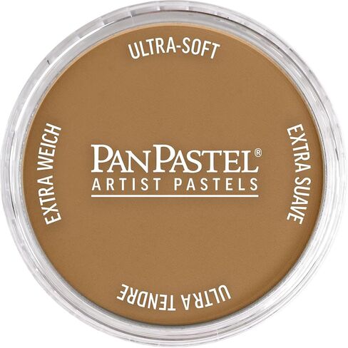 PanPastel Artist Pastels من GOLDEN، محروق متوسط ​​الحجم، قطر المقلاة 2.44 بوصة / 62 مم، ألوان باستيل للفنانين المحترفين، شكل مقلاة فريد (يشبه الكعكة) in Kuwait