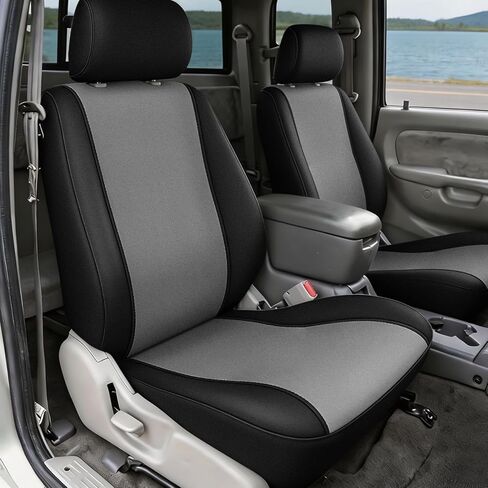 Seat Covers Compatible with 1995-2004 Toyota Tacoma Flat Bucket (Not for Sports Bucket), Heavy Duty Neoprene Seat Cushions in Kuwait