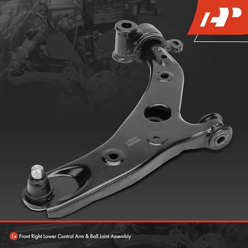 A-Premium Front Right Lower Control Arm, with Ball Joint & Bushing, Compatible with Mazda 3 2014-2018, 3 Sport 2014-2018 in Kuwait