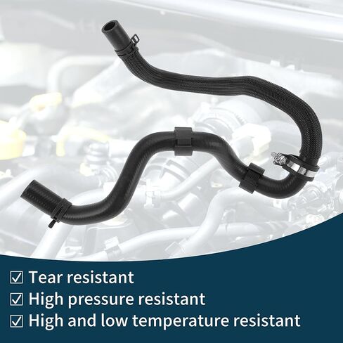 Radiator Hose Heater Hose Radiator Outlet Hose Pipe No.LR013810 for Land Rover for Range Rover Sport 5.0L 2010-2013 Rubber Coolant Pipe Black 1 Pc in Kuwait