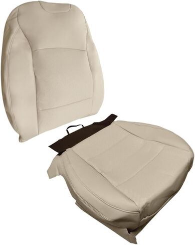 Driver Bottom Top Leather Perforated Seat Cover, Cover Replacement Tan Driver Side Seat Cover Compatible with 2015-2019 Subaru Outback Legacy in Saudi Arabia