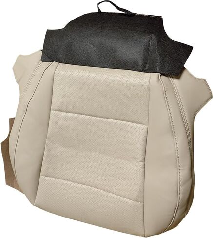 Driver Bottom Top Leather Perforated Seat Cover, Cover Replacement Tan Driver Side Seat Cover Compatible with 2015-2019 Subaru Outback Legacy in Saudi Arabia