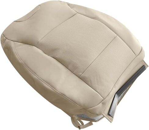 Driver Bottom Top Leather Perforated Seat Cover, Cover Replacement Tan Driver Side Seat Cover Compatible with 2015-2019 Subaru Outback Legacy in Saudi Arabia