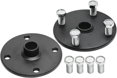 زوج من 23T Spline المحور الخلفي محور الشفاه 4x4 "نمط الترباس ل Go Kart ATV عربة الغولف دراجة صغيرة دراجة ثلاثية العجلات مقطورة عجلة محول تركيب in Kuwait