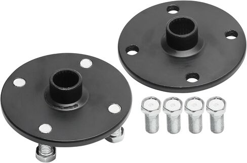 زوج من 23T Spline المحور الخلفي محور الشفاه 4x4 "نمط الترباس ل Go Kart ATV عربة الغولف دراجة صغيرة دراجة ثلاثية العجلات مقطورة عجلة محول تركيب in Kuwait