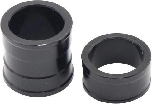 CNC Front Rear Wheel Hub Spacer For Honda CR125R 250R 2002-2007 CRF250R 450R CRF250X CRF450X 2005-2020 distintivo(Red set-honda) in Kuwait