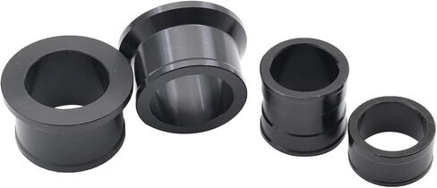 CNC الجبهة محور العجلة الخلفية فاصل لهوندا CR125R 250R 2002-2007 CRF250R 450R CRF250X CRF450X 2005-2020 distintivo (مجموعة حمراء-هوندا) in Saudi Arabia