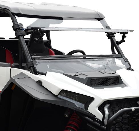 KIWI MASTER Flip Up Windshield for 2024-2026 Polaris RZR XP 1000/RZR XP S 1000 Accessories, Hard Coat Poly Front Window, Heavy Duty Polycarbonate, Scratch Resistant in Saudi Arabia