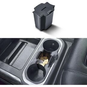 صينية تنظيم العملات المعدنية لوحدة التحكم المركزية EDBETOS لـ 2019-2022 Chevy Silverado 1500 & GMC Sierra 1500/2020-2023 Silverado/Sierra 2500HD 3500HD ملحقات حامل العملات المعدنية، مقاعد دلو وحدة التحكم الكاملة فقط in Kuwait