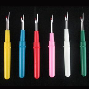 Stitch Ripper Plastic Handle Thread Seam Ripper Cutter Remover Sewing Craft Tool in Saudi Arabia