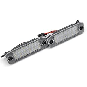 LED License Plate Light Assembly for 2011-2014 Hyundai Sonata i40 i45, 6000K Xenon White 18SMD Error Free Rear Tag Lights Kit OEM Replacement in Saudi Arabia