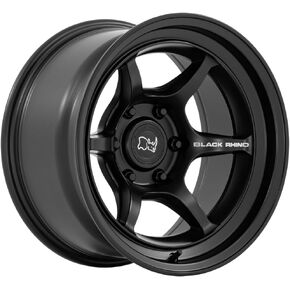 Black Rhino Hard Alloys SHOGUN 17X8.5 6X5.5 4.36-10mm MATTE BLACK - BR011MX17856810N in Saudi Arabia