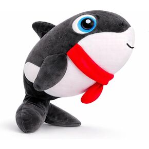 Cute Orca Stuffed Animal Plush – Super Soft & Huggable Killer Whale Toy, Realistic Ocean Animal Plush for Kids & Adults, 14.5 Inches in Kuwait