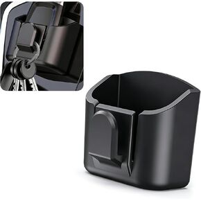Car Key Fob Holder for Dashboard, Car Garage Key Card Holder, Key Mount Organizer, Key Card & Credit Card, Dashboard Storage Box Comes with Strong Stickers, Black in Saudi Arabia