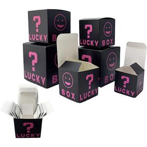 6 PCS Colorful Nesting Boxes Assorted Sizes, Prank Gift Box, Stackable Surprise Lucky Box Funny Gag Gift for Birthday Weddings Anniversaries Christmas, 2-3.9 Inch in Saudi Arabia