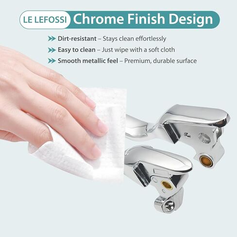 Premium Aluminum Motorcycle Brake & Clutch Lever Compatiable with Harley Street Glide FLHX Road King FLHR Road Glide FLTR FLHTCU 08-13 -Safety, Corrosion-Resistant, Smooth Brake, Chrome in Kuwait