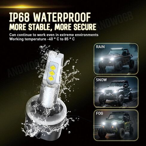 880 884 885 Headlight Bulb compatible for Bobcat Toolcat 5600 & 5610,Fog light for Motorcycle ATV UTV Off Road,Plug and Play,2PCS in Saudi Arabia