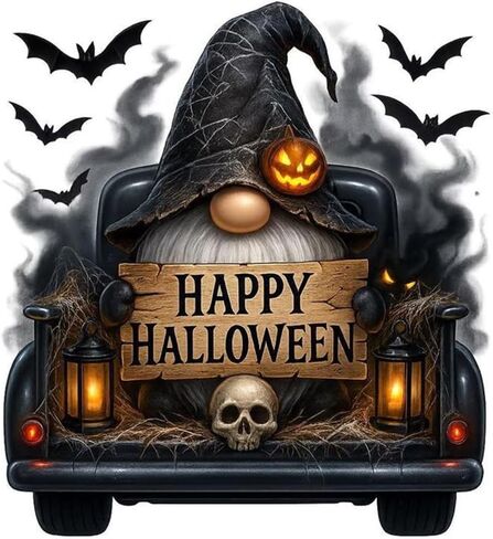 Halloween Stamped Cross Stitch Kits for Beginners Adults - Ghosts and Flowers Counted Cross Stitch Kits Needlepoint Cross-Stitch Patterns Dimensions Needlecrafts Embroidery Kits Arts and Crafts in Saudi Arabia