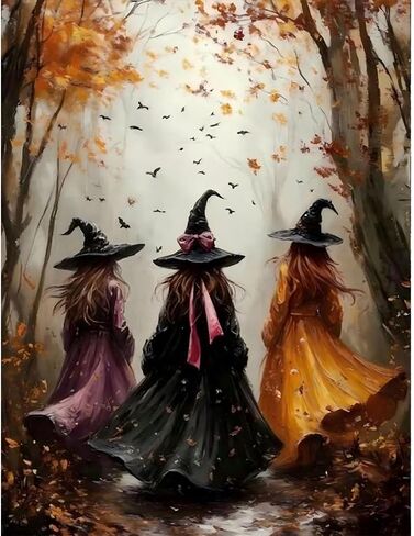 Halloween Stamped Cross Stitch Kits for Beginners Adults - Ghosts and Flowers Counted Cross Stitch Kits Needlepoint Cross-Stitch Patterns Dimensions Needlecrafts Embroidery Kits Arts and Crafts in Saudi Arabia