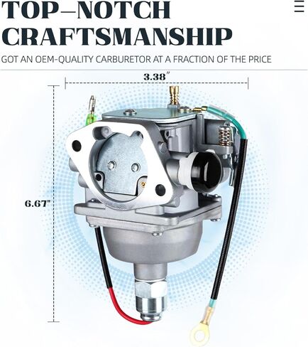 المكربن متوافق مع Kohler 22 23 24 25 26 27 HP Motor Courage SV720 SV725 SV710 SV715 SV730 SV735 SV740 SV810 Carb استبدال OEM # 32 853 12-S 32-853-08 32-853-06 32-853-04 32-853-08-س in Kuwait