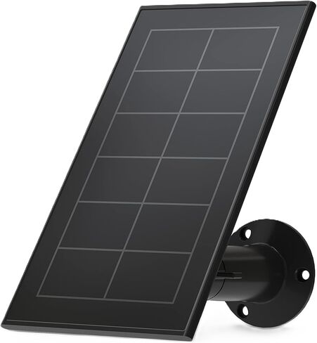 Arlo Solar Panel Charger VMA5600B Works with Arlo Pro 5S 2K, Pro 4, Pro 3, Floodlight, Ultra 2, Ultra, and Go 2 Cameras (Renewed) in Kuwait