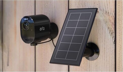 Arlo Solar Panel Charger VMA5600B Works with Arlo Pro 5S 2K, Pro 4, Pro 3, Floodlight, Ultra 2, Ultra, and Go 2 Cameras (Renewed) in Kuwait