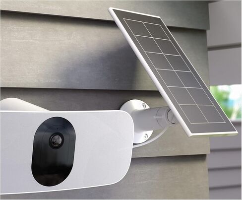 Arlo Solar Panel Charger VMA5600B Works with Arlo Pro 5S 2K, Pro 4, Pro 3, Floodlight, Ultra 2, Ultra, and Go 2 Cameras (Renewed) in Kuwait