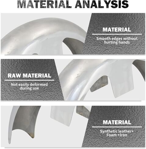 Motorcycle Front Fender Mudguards Fit for Harley Bagger Touring Road King Electra Glide Street Glide FLHR FLHX (Unpainted, for 19inch 120 / R19 Wheel) in Kuwait
