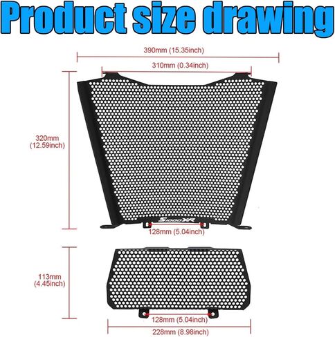 For S1000XR M000XR S 1000 XR M1000 XR 2025 Aluminum Alloy Modified Radiator Grille Guard Protector s 1000 xr s1000 xr s 1000xr s1000xr m1000xr 2020-2025 Motorcycle Parts (S1000XR) in Kuwait