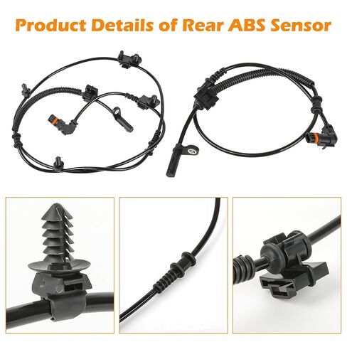 4 Pcs ABS Wheel Speed Sensor Compatible with Chrysler 300-2005-2010 Dodge Magnum - 2005-2008 Dodge Challenger - 2008-2010, Replacement for 4779244AC, 4779247AA, Front and Rear in Saudi Arabia