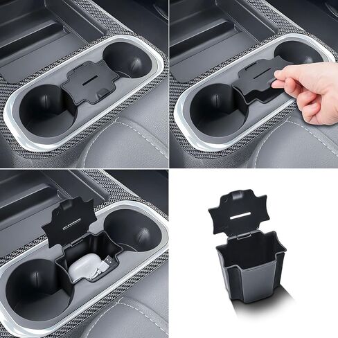 EDBETOS Center Console Coin Organizer Tray for 2019-2022 Chevy Silverado 1500 & GMC Sierra 1500/2020-2023 Silverado/Sierra 2500HD 3500HD Accessories Coin Holder Insert,Full Console Bucket Seats Only in Kuwait