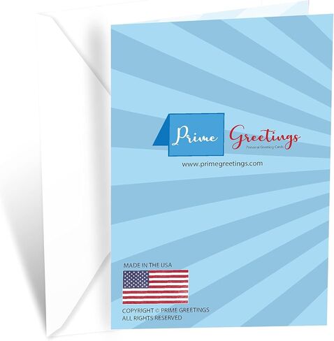 Prime Greetings Father's Day Card For Father To Be, Expecting Dad, Expectant Fathers, Dad To Be, Made in America, Eco-Friendly, Thick Card Stock with Premium Envelope, Packaged in Protective Mailer in Saudi Arabia