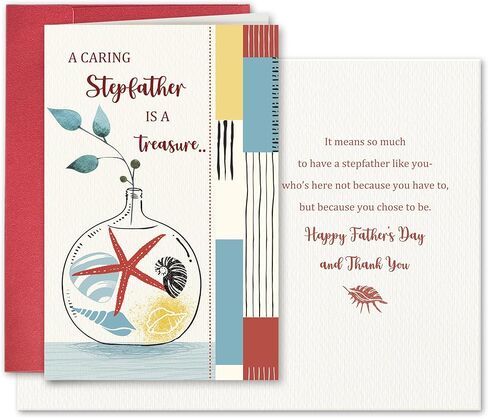 SuperShunhu Father's Day Card for Uncle, Heartfelt Happy Father's Day Uncle Card from Niece or Nephew, Sentimental Uncle Father's Day Card in Kuwait